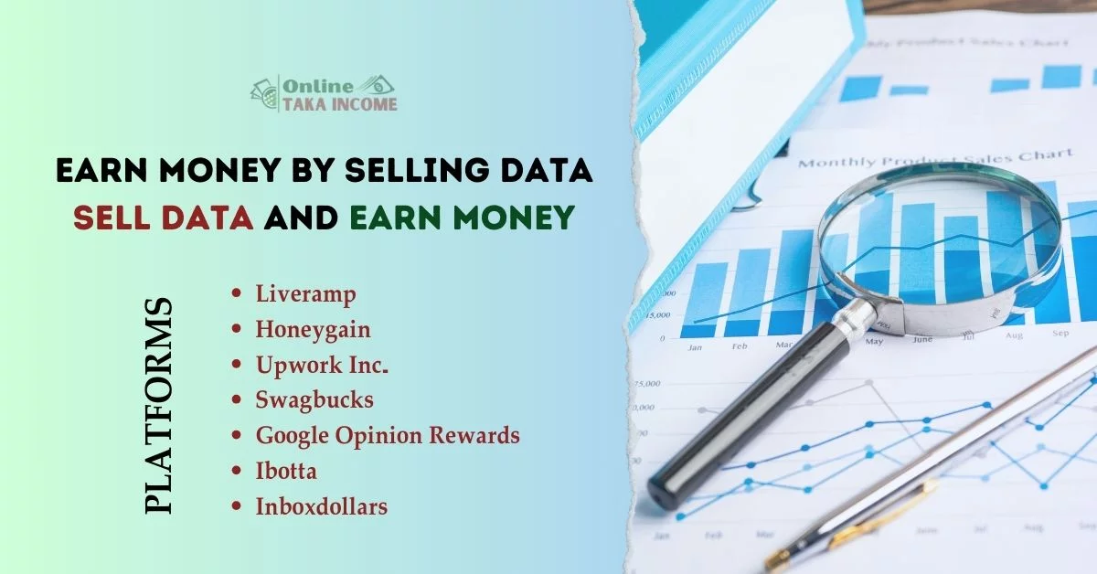 Earn Money by selling data Sell Data And Earn Money