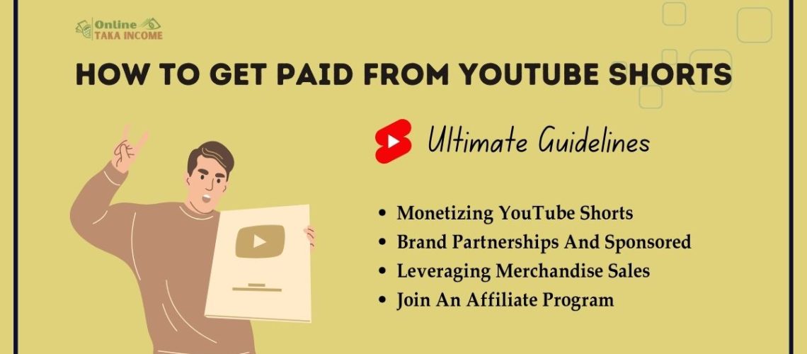 How to Get Paid from Youtube Shorts